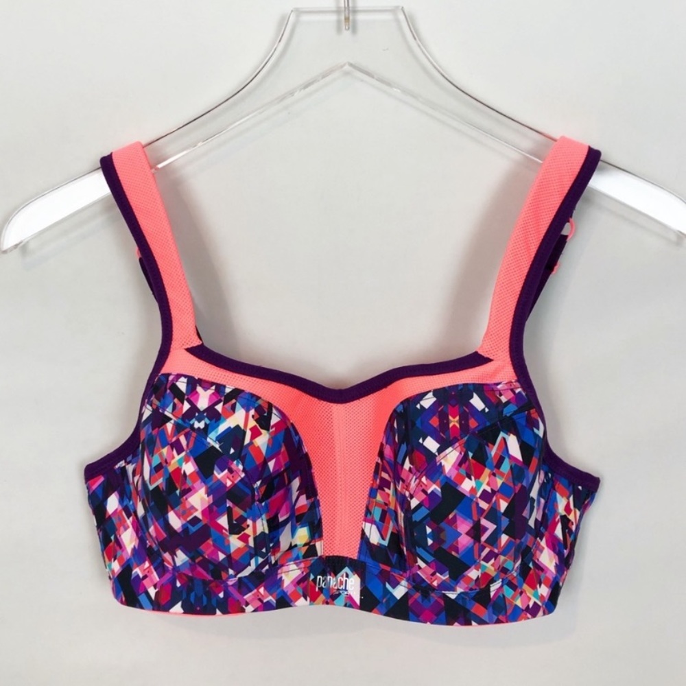 Panache Full Busted Underwire Padded Bra 36C Coral